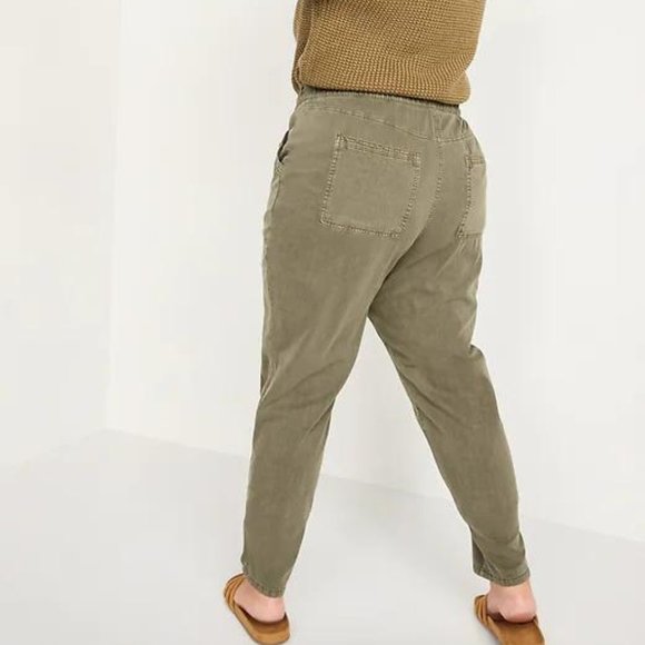 Old Navy High-Waisted Garment-Dyed Utility Pants for Women New - Picture 2 of 6